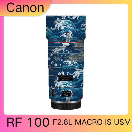 Lentes Canon RF100F2.8L MACRO IS USM  - Pele câmera, adesivo câmera - com alta resistência a arranhões, à prova d'água e com design elegante.